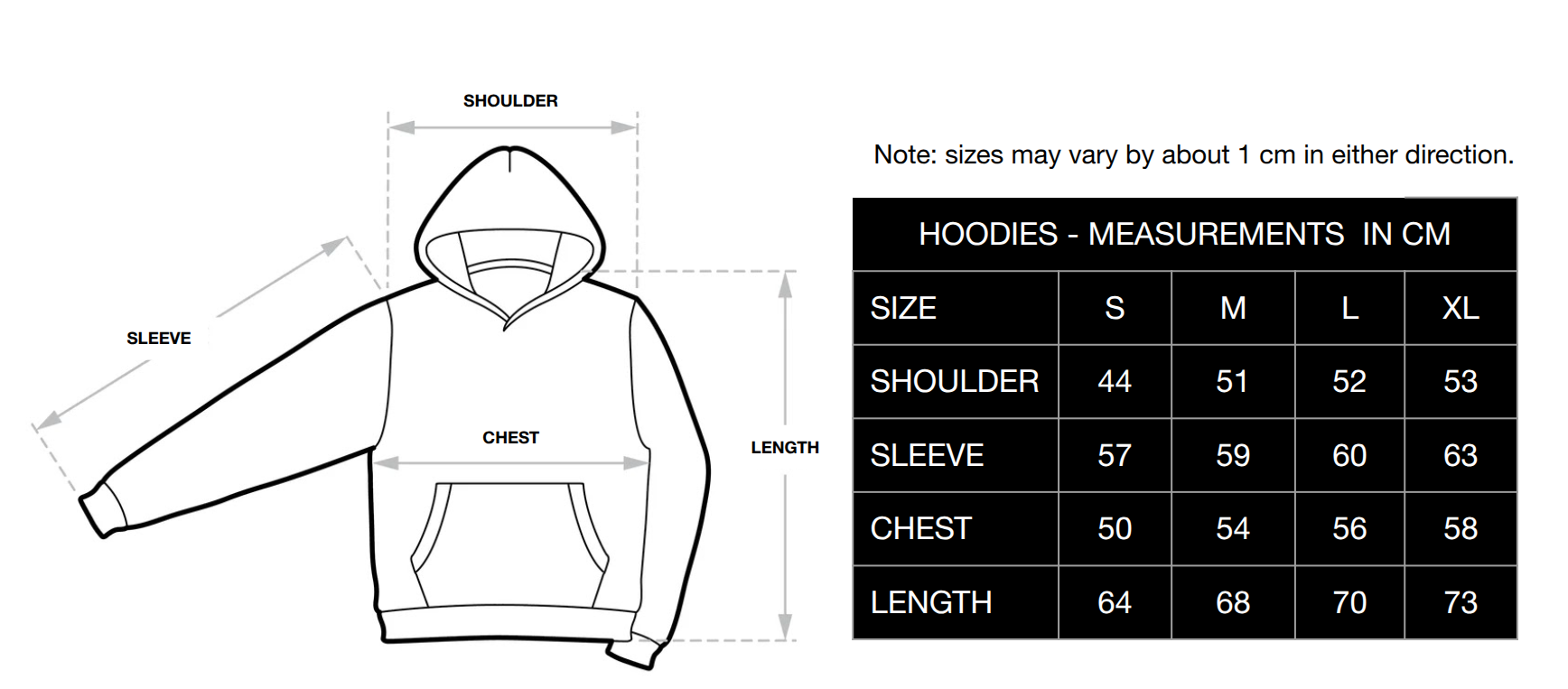 Blue Hoodie with Gezellig in Yellow Print